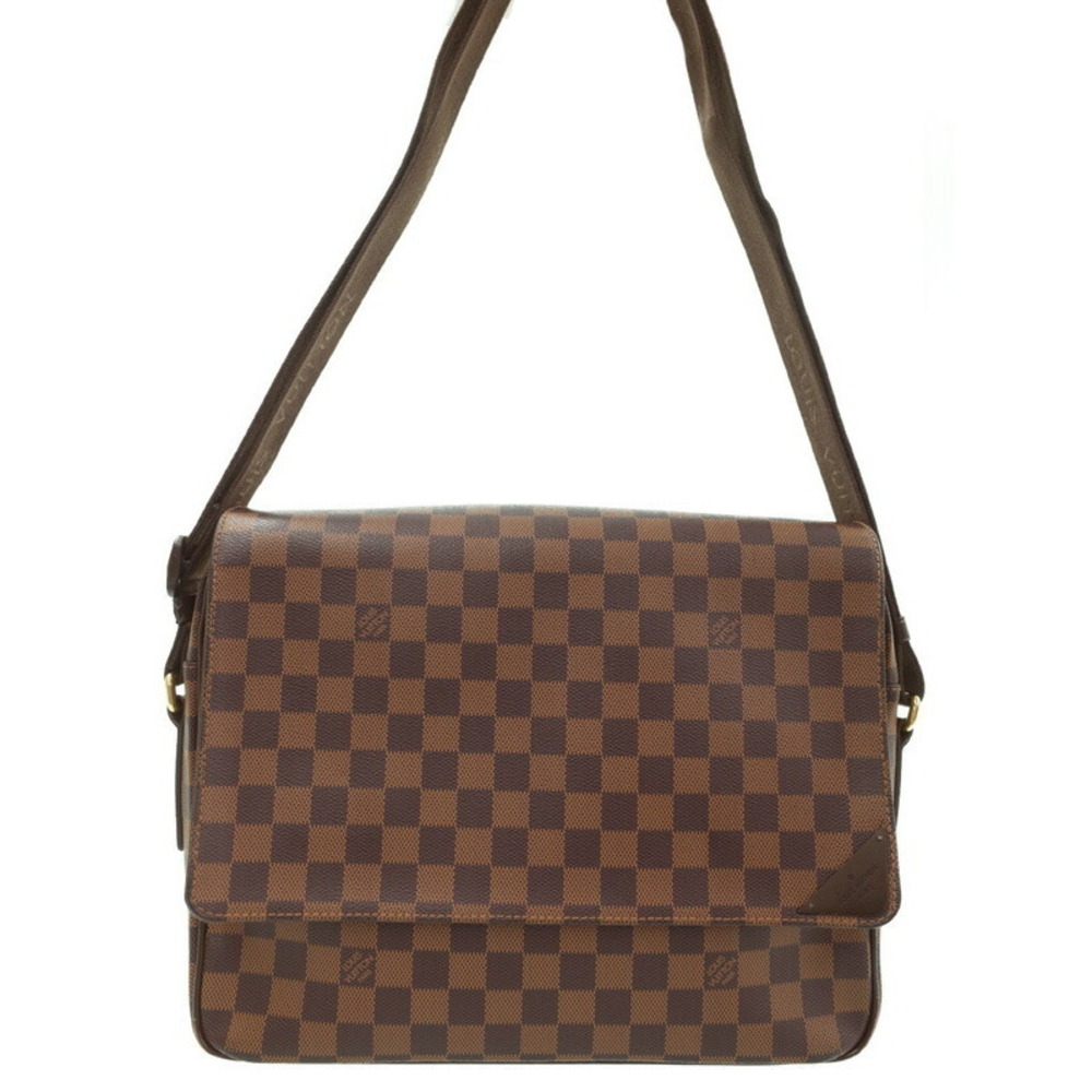 Louis Vuitton Damier Ebene Brown Shelton Shoulder Bag